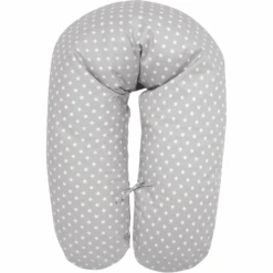 Alvi Stillkissen Mit Bezug Stars Silber