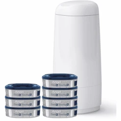 Angelcare® Windeleimer Dress Up XL + 7 Nachfüllkassetten