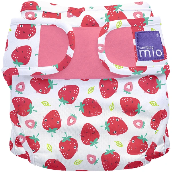 Bambino Mio Windelüberhose Mioduo, Erfrischende Erdbeere, Größe 1 (<9Kg) 1 Bambino Mio Windelüberhose Mioduo, Erfrischende Erdbeere, Größe 1 (<9Kg)