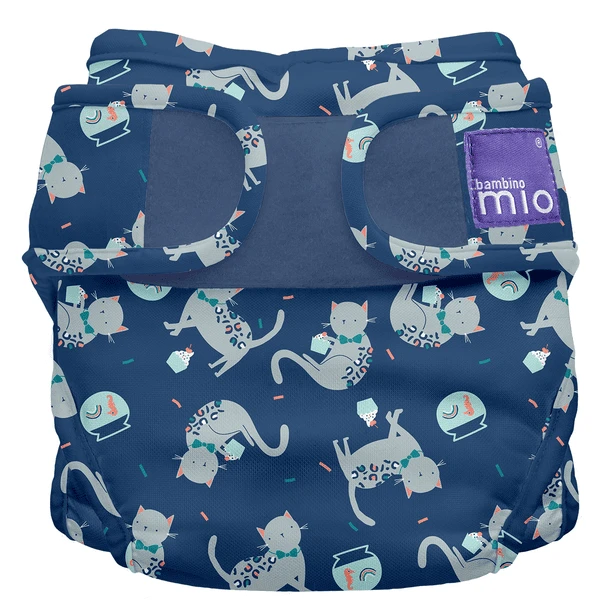 Bambino Mio Windelüberhose Mioduo, Konfetti Katze, Größe 1 (<9Kg) 1 Bambino Mio Windelüberhose Mioduo, Konfetti Katze, Größe 1 (<9Kg)