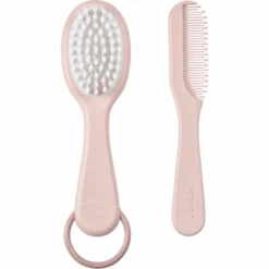 BEABA® Baby-Haarbürste Und Kamm Altrosa