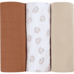 BEABA® Pucktücher 3er Set Igel