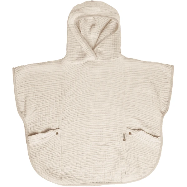 Bébé-jou Bébé Jou® Badeponcho Pure Cotton Sand 1 Bébé-jou Bébé Jou® Badeponcho Pure Cotton Sand