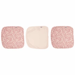 Bébé-jou Bébé Jou® Spucktücher 3er-Pack Leopard Pink
