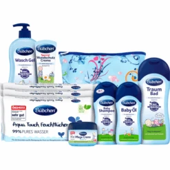 Bübchen Babypflege Starterset Baby Care 7-teilig Mit Tasche