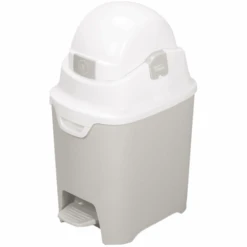 Diaper Champ Windeleimer ONE Standard Handsfree, Silber