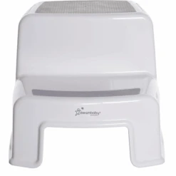 Dreambaby®Tritthocker Mit Stufen In Weiß/grau