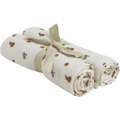 Fixoni Mulltücher 2er-Pack Sheer Bliss Weiß