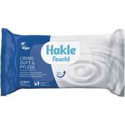 Hakle Feuchttücher Cremeduft & Pflege, 42 Blatt