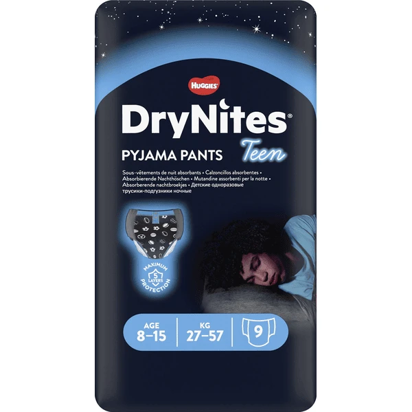 Huggies DryNites Pyjama Pants Einweg Jungen 8-15 Jahre 9 Stück 1 Huggies DryNites Pyjama Pants Einweg Jungen 8-15 Jahre 9 Stück