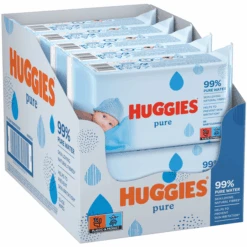 Huggies Pure Sensitive Baby-Feuchttücher 560 Tücher (10 X 56 Stk)