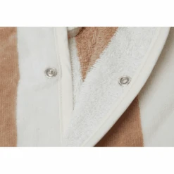 Jollein Bademantel Stripe Frottee Biscuit -Günstiges Pflege Nest Geschäft jollein bademantel stripe frottee biscuit a383739 3