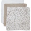 Jollein Spucktuch Musselin 3er-Pack Dotted