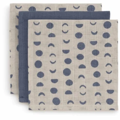 Jollein Spucktücher 3er-Pack Moonlight