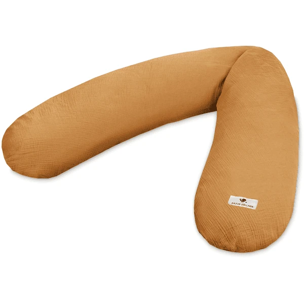 JULIUS ZÖLLNER Stillkissen Musselin Zimt 1 JULIUS ZÖLLNER Stillkissen Musselin Zimt