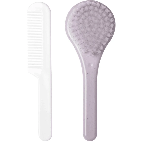 Luma® Babycare Kamm & Bürste Speckles Lila 1 Luma® Babycare Kamm & Bürste Speckles Lila