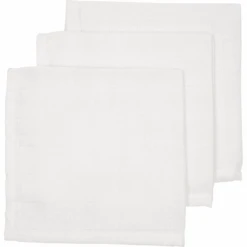 Meyco Spucktücher 3er-Pack Weiß 30 X 30 Cm