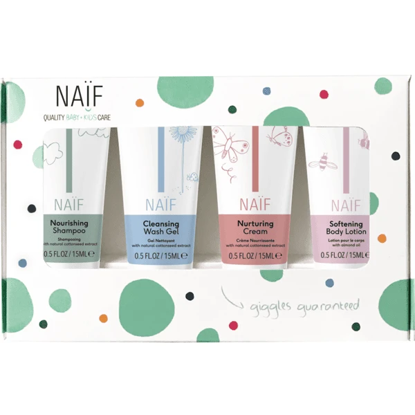 Naïf Set Mini 4x 15ml 1 Naïf Set Mini 4x 15ml