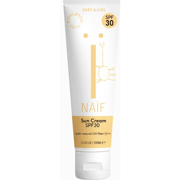Naïf Sonnencreme Baby & Kind LSF30 100ml 1 Naïf Sonnencreme Baby & Kind LSF30 100ml