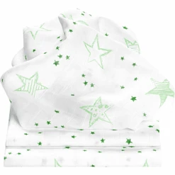 Odenwälder Mullwindeln 3er-Pack Deep Forest 80 X 80 Cm