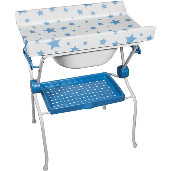 Plastimyr Badewanne ADA In Punkte Sterne / Blau 1 Plastimyr Badewanne ADA In Punkte Sterne / Blau