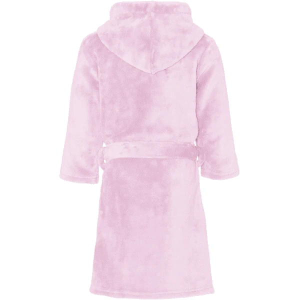Playshoes Fleece-Bademantel Uni Rosa 2 Playshoes Fleece-Bademantel Uni Rosa – Bild 2