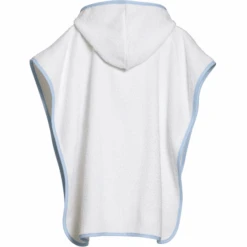 Playshoes Frottee-Poncho Elefant Weiß-blau -Günstiges Pflege Nest Geschäft playshoes frottee poncho elefant weiss blau a305431 1