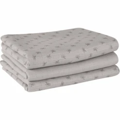 Roba Mullwindeln 3er Set Lil Planet Grau 80 X 80 Cm
