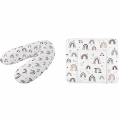 Rotho Babydesign Rotho Wickelauflage Set Regenbogen