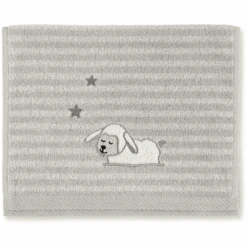 Sterntaler Kinderhandtuch Stanley Grau 50 Cm X 30 Cm