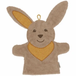 Sterntaler Spiel-und Waschhandschuhe Happy Grau