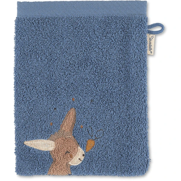 Sterntaler Waschhandschuh Emmilius Mittelblau 1 Sterntaler Waschhandschuh Emmilius Mittelblau