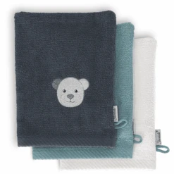 Sterntaler Waschhandschuhe 3er Pack Elia Dunkeltürkis