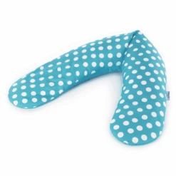 THERALINE Bezug Für Original Stillkissen Punktemix Petrol