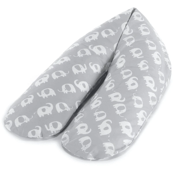 THERALINE Stillkissen Komfort Inkl. Bezug Elefantenherde 1 THERALINE Stillkissen Komfort Inkl. Bezug Elefantenherde