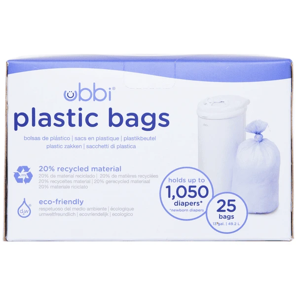 Ubbi® Plastikbeutel 25 Stück 1 Ubbi® Plastikbeutel 25 Stück