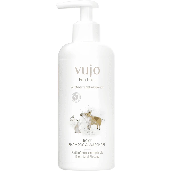Vujo Frischling Baby Shampoo & Waschgel 250 Ml 1 Vujo Frischling Baby Shampoo & Waschgel 250 Ml