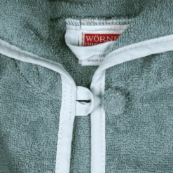 WÖRNER SÜDFROTTIER Bademantel Igel Blau -Günstiges Pflege Nest Geschäft woerner suedfrottier bademantel igel blau a413062 4