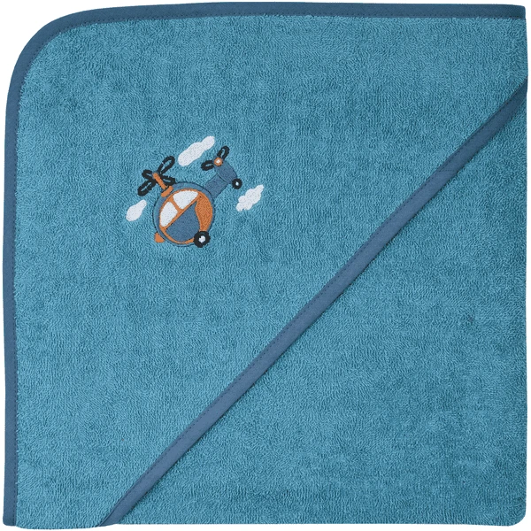 WÖRNER SÜDFROTTIER Kapuzenbadetuch Hubschrauber 1 WÖRNER SÜDFROTTIER Kapuzenbadetuch Hubschrauber